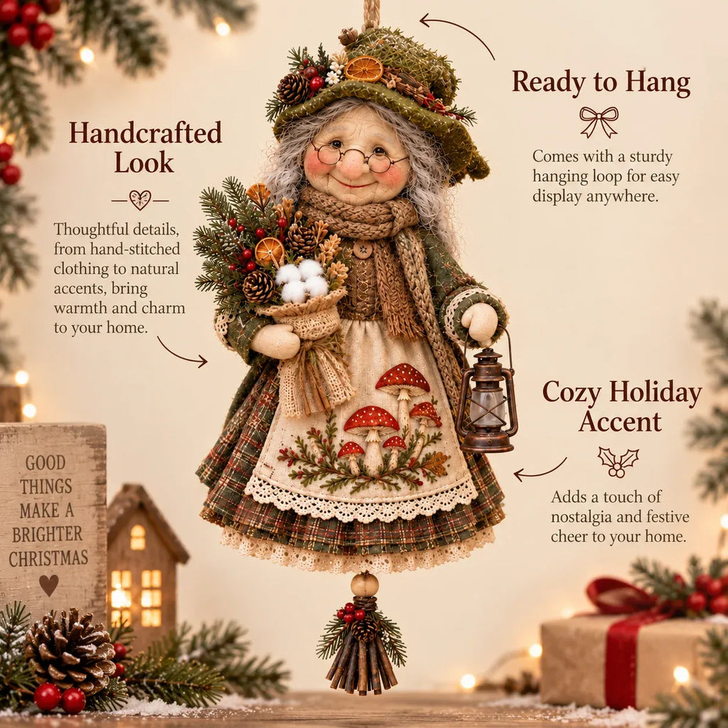 🔥LAST DAY 50% OFF - 💝Handmade Good Luck Granny 🏠Chase Away Worries, Bring Home Warmth