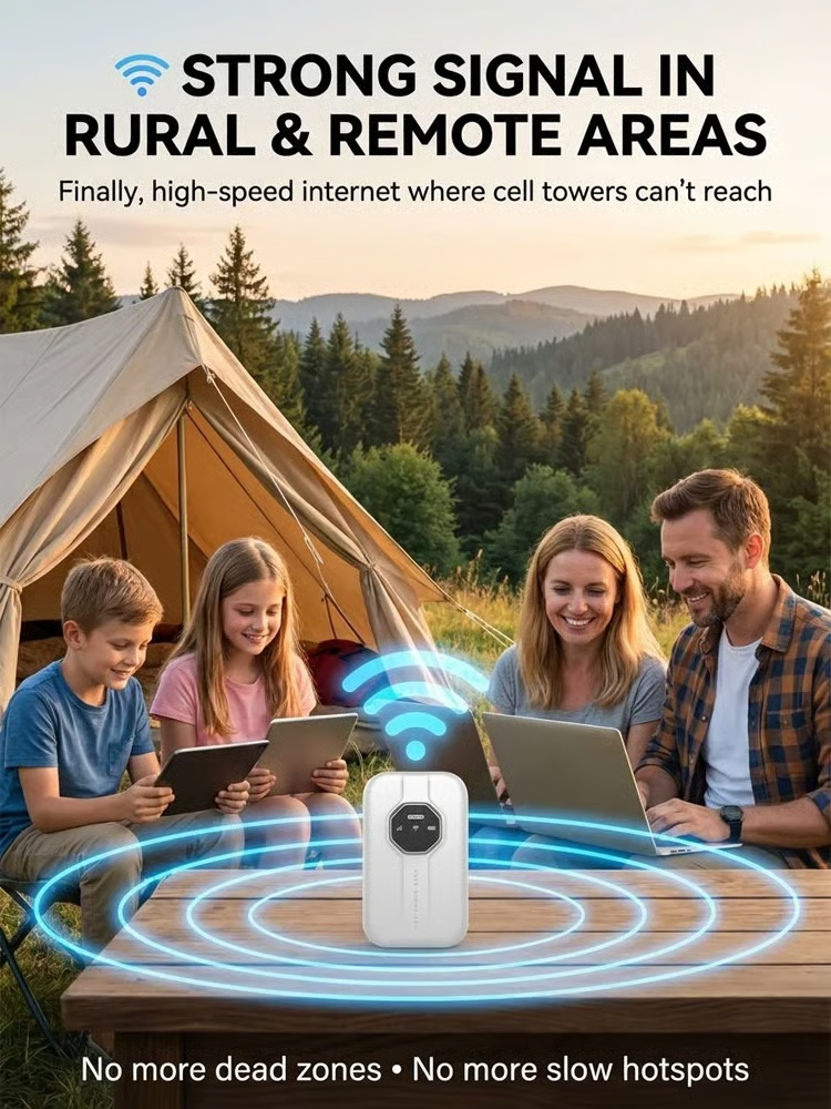 🌎 Portable Wi-Fi — Stay Connected Anywhere, Anytime ⚡