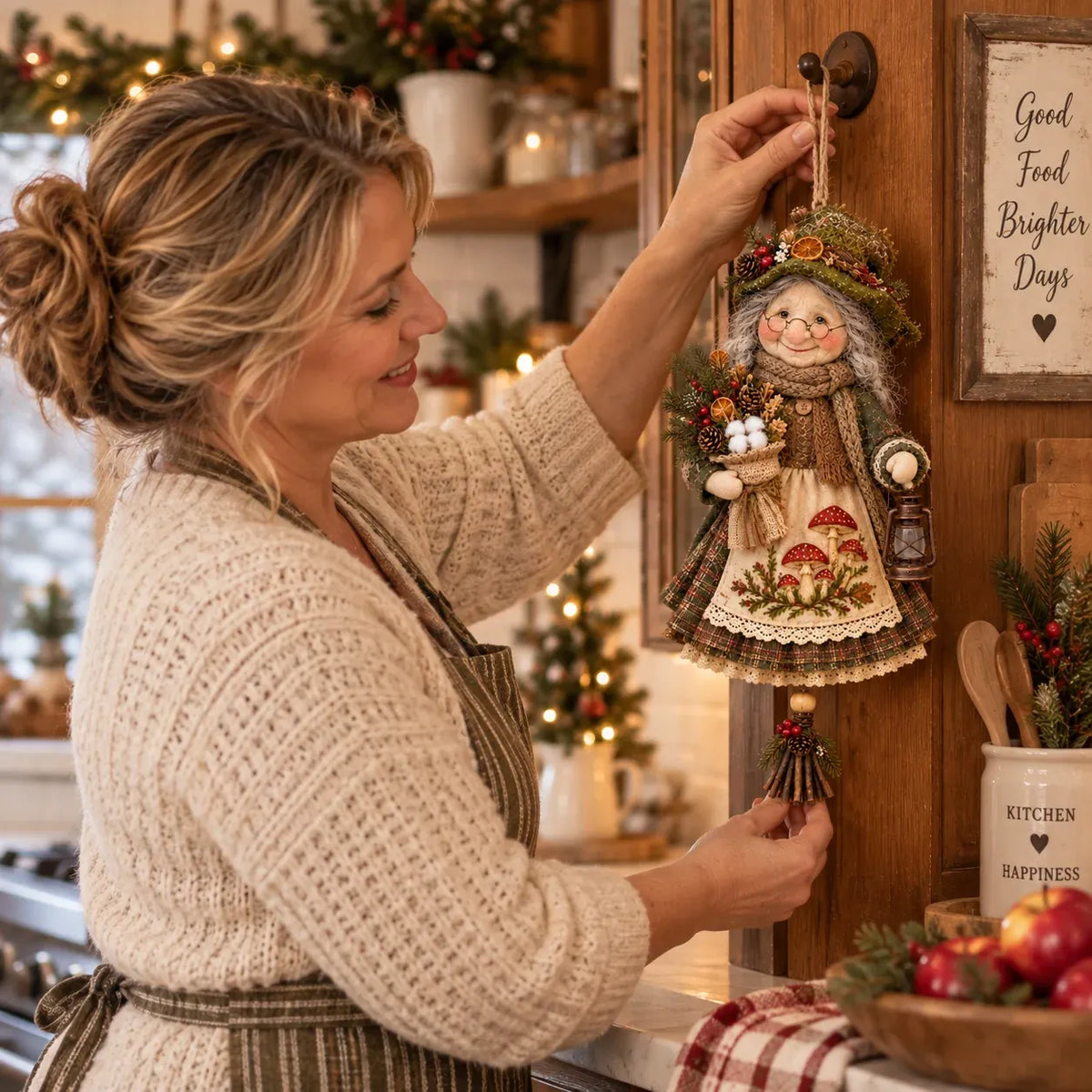 🔥LAST DAY 50% OFF - 💝Handmade Good Luck Granny 🏠Chase Away Worries, Bring Home Warmth