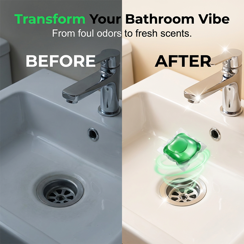 🏠 Fresh Drain Pods — Eliminate Odors & Keep Drains Fresh! 💧