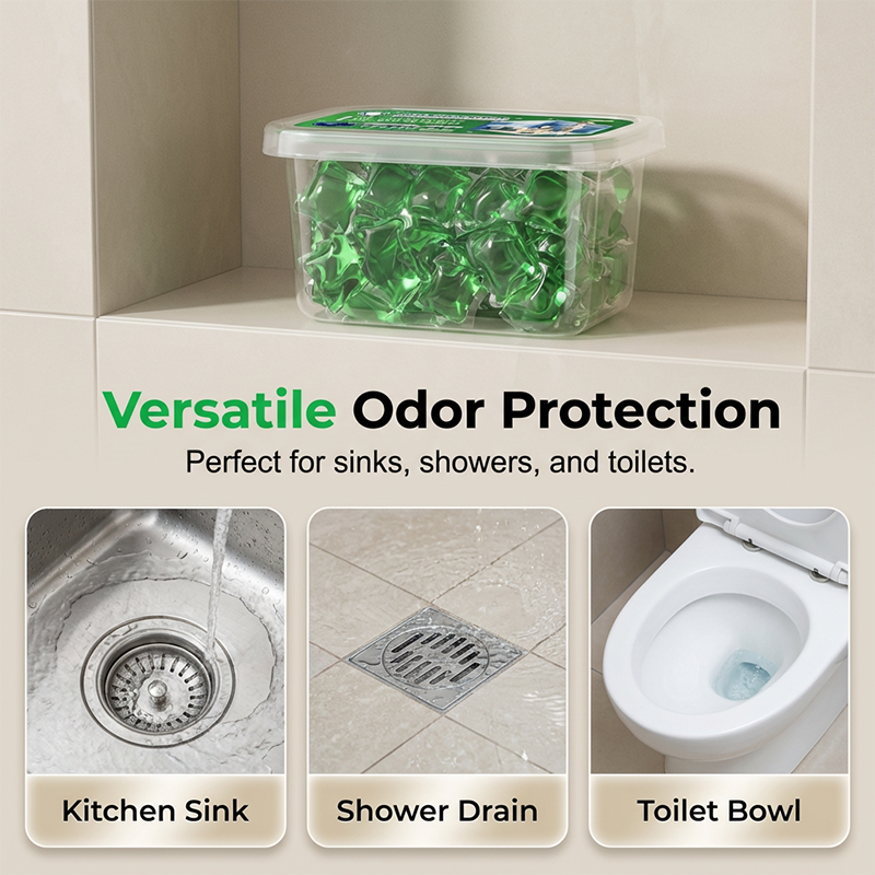 🏠 Fresh Drain Pods — Eliminate Odors & Keep Drains Fresh! 💧